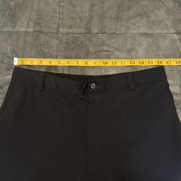 Nike Dri-Fit Shorts Men’s 33 Medium Black Logo Embroidered Tennis Short - Picture 7 of 10